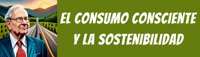 El consumo consciente y la sostenibilidad Warren Buffett